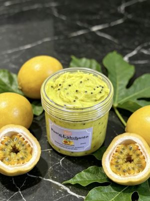 Pasta Esfoliante Corporal Artesanal Maracujá.