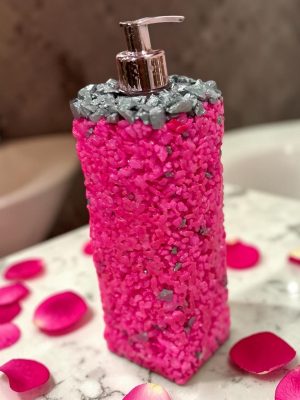 Saboneteira/ líquido artesanal Pink