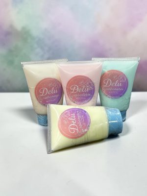 Creme hidratante artesanal para as mãos.