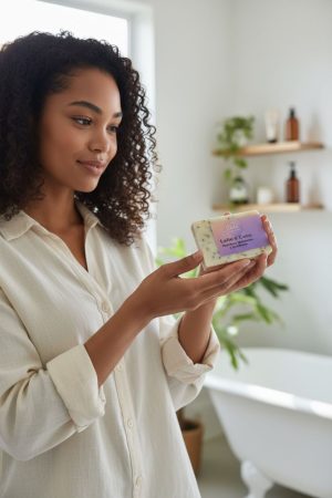 Sabonete Artesanal Leite e Coco