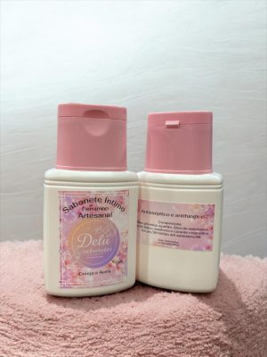 Sabonete Artesanal Líquido íntimo feminino