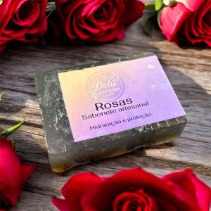 Sabonete Artesanal Rosa Exuberante